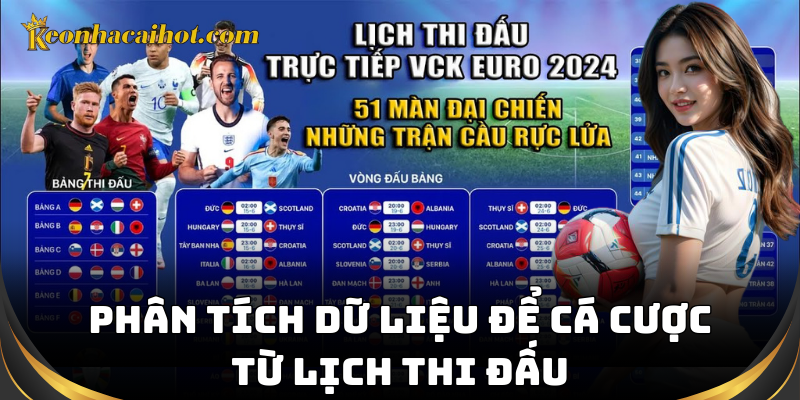 Phân tích dữ liệu để cá cược từ lịch thi đấu