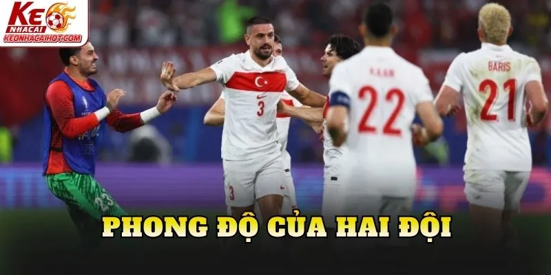 Phong độ của hai đội