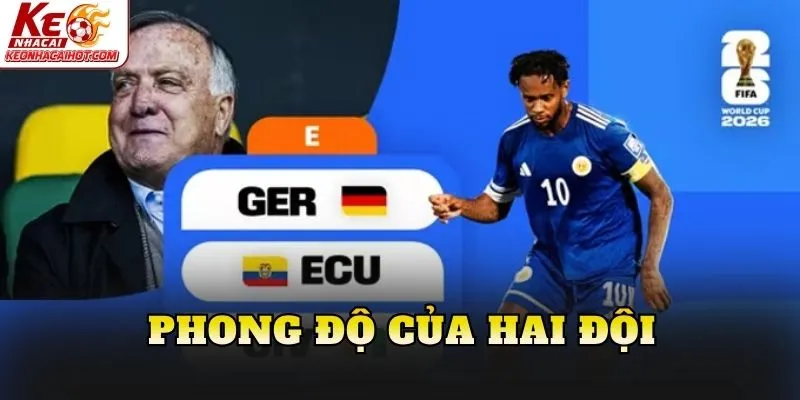 Phong độ của hai đội