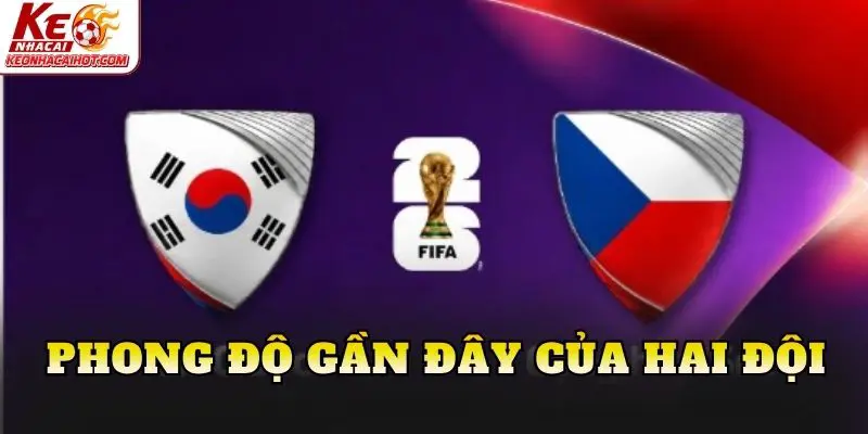 Phong độ gần đây của hai đội