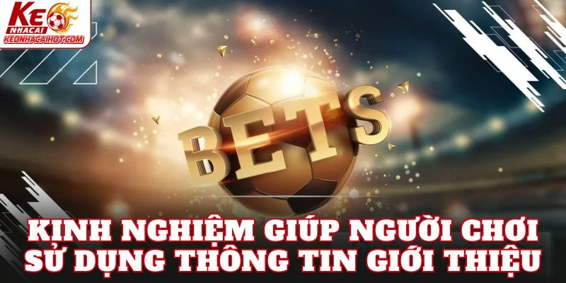 Kinh nghiệm giúp người chơi sử dụng thông tin giới thiệu