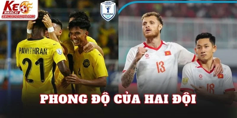 Phong độ của hai đội