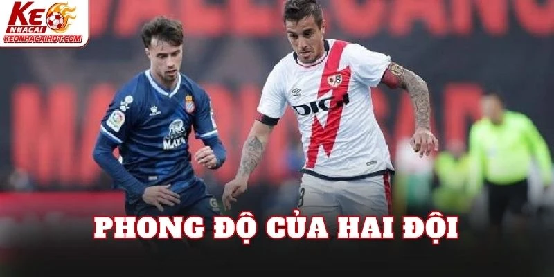 Phong độ của hai đội