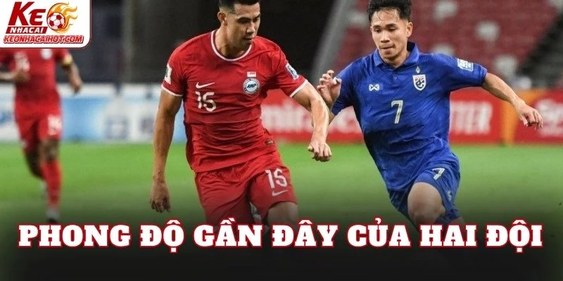 Phong độ gần đây của hai đội